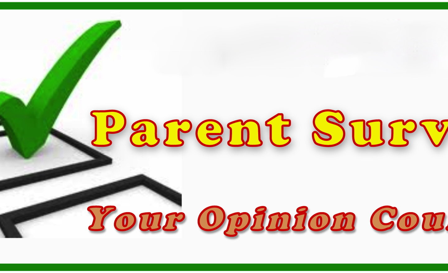 Image of Parent survey results